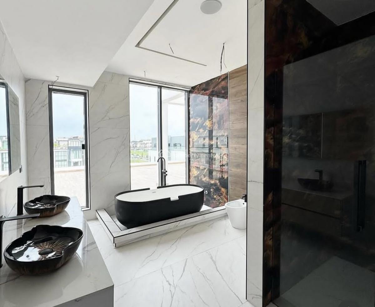 6 Bedroom Detached Duplex with 2 Bq Pool, Cinema & Elevator, Cowrie Creek Estate, Ikate, Lekki, Lagos, Detached Duplex for Sale