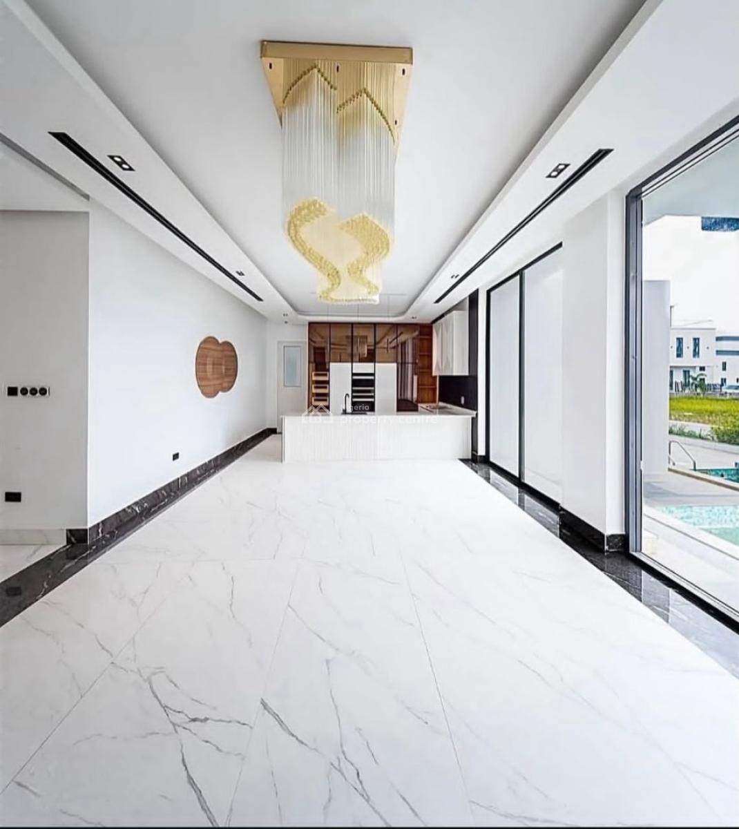 6 Bedroom Detached Duplex with 2 Bq Pool, Cinema & Elevator, Cowrie Creek Estate, Ikate, Lekki, Lagos, Detached Duplex for Sale