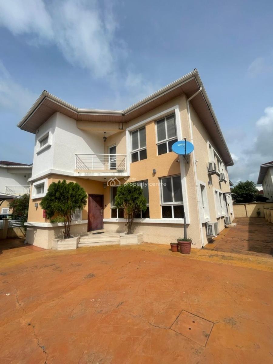 Furnished 4 Bedrooms Detached House with 1 Room Bq., Cadogan Estate, Osapa, Lekki, Lagos, Detached Duplex for Rent