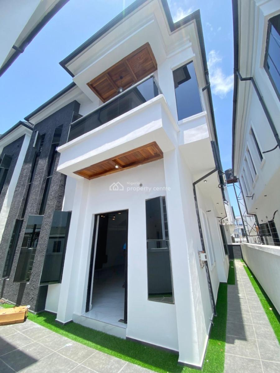 4 Bedroom Semi Detached Duplex with Bq in an Estate., Orchid Road, Lekki, Lagos, Semi-detached Duplex for Sale