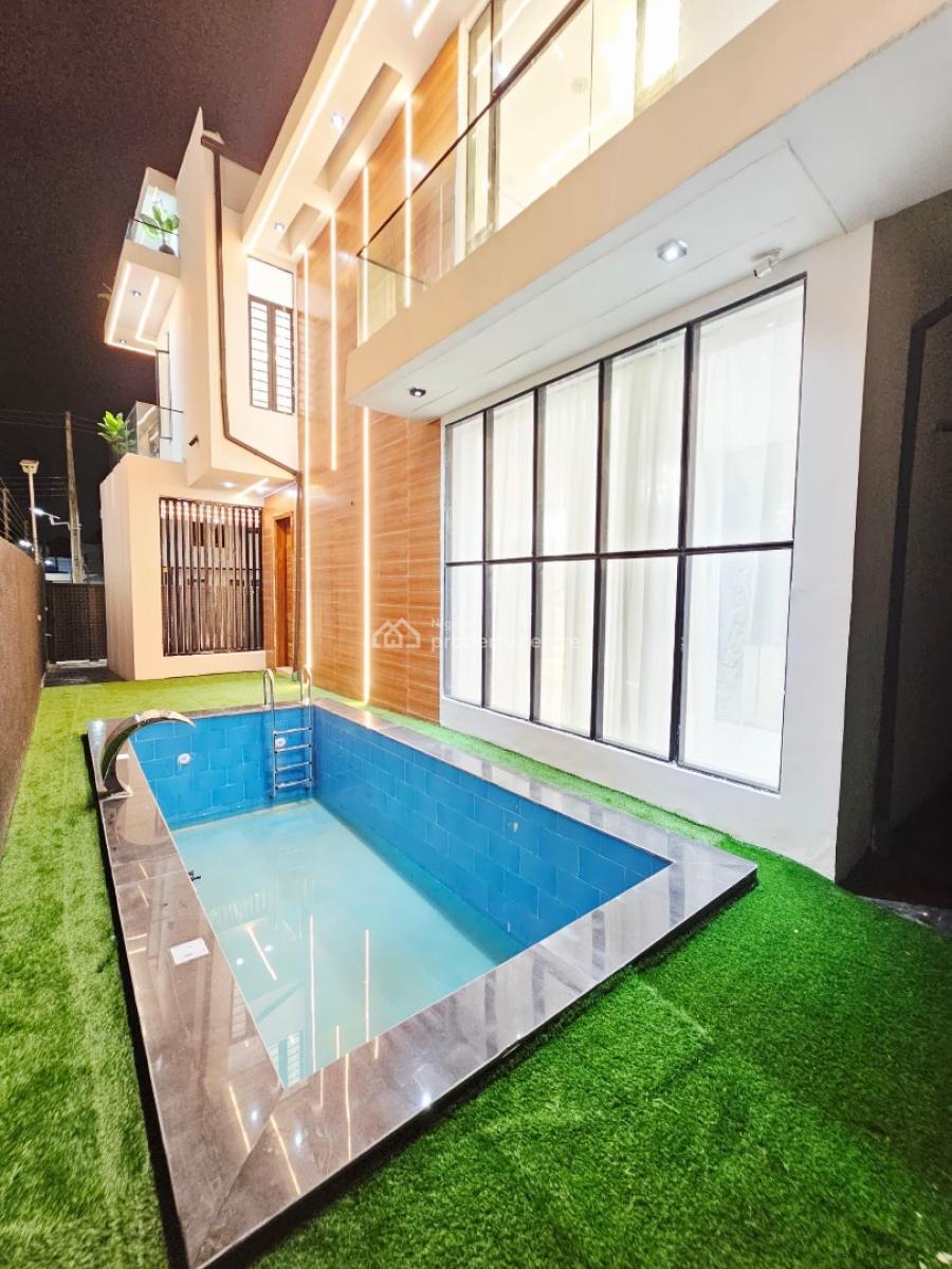 5 Bedrooms Fully Detached Duplex with Bq Vgc, Lekki Lagos (not Inside, Vgc, Lekki, Lagos, Detached Duplex for Sale