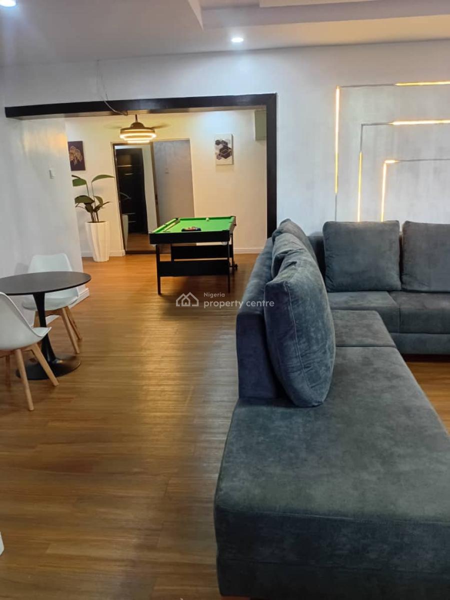 Luxury 3 Bedroom with Pool Table, Allen Avenue Ikeja, Ikeja, Lagos, Flat / Apartment Short Let