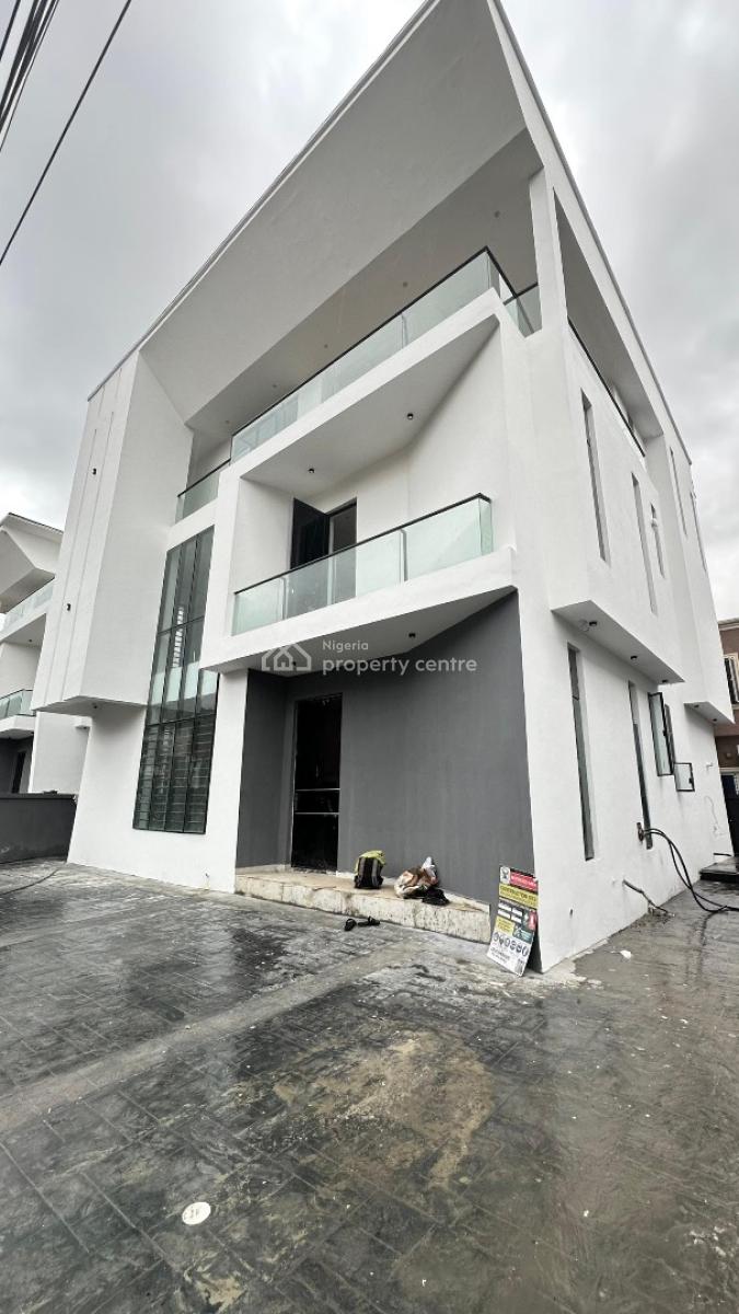 5 Bedroom Fully Detached Duplex with a Room Bq, Osapa, Lekki, Lagos, Detached Duplex for Sale