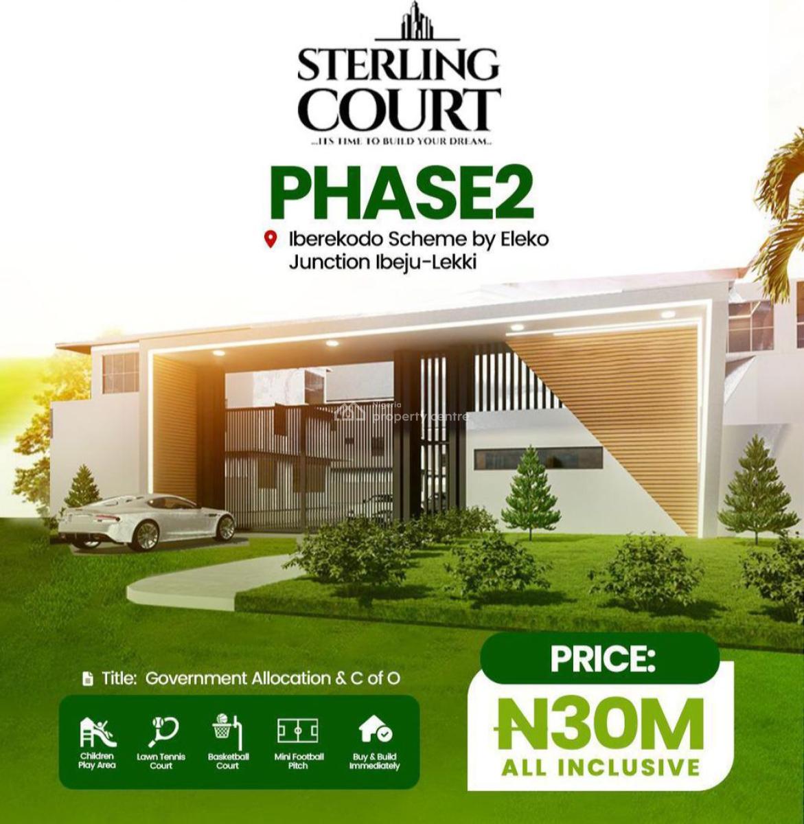 Position Yourself Where Progress Pays and Secure a 100% Dry Land, Iberekodo Government Scheme, Ibeju Lekki, Lagos, Residential Land for Sale