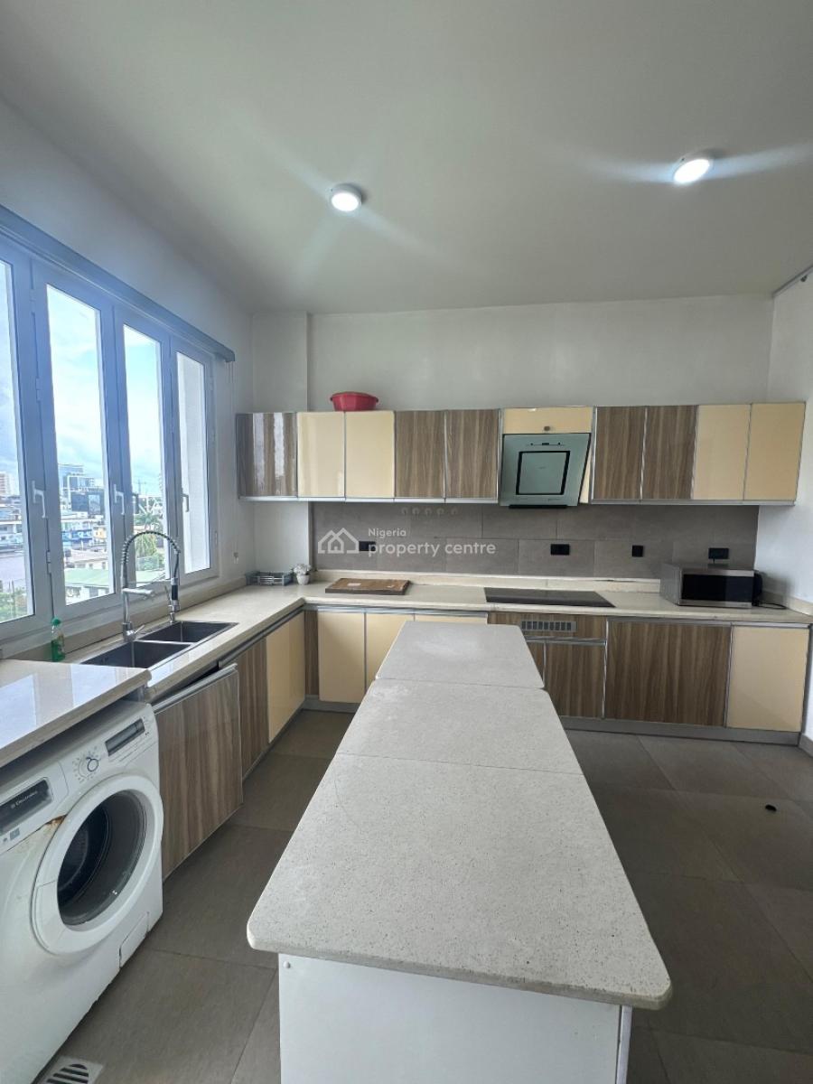 Furnished 3 Bedroom Apartment with Bq, Victoria Island (vi), Lagos, Flat / Apartment for Rent