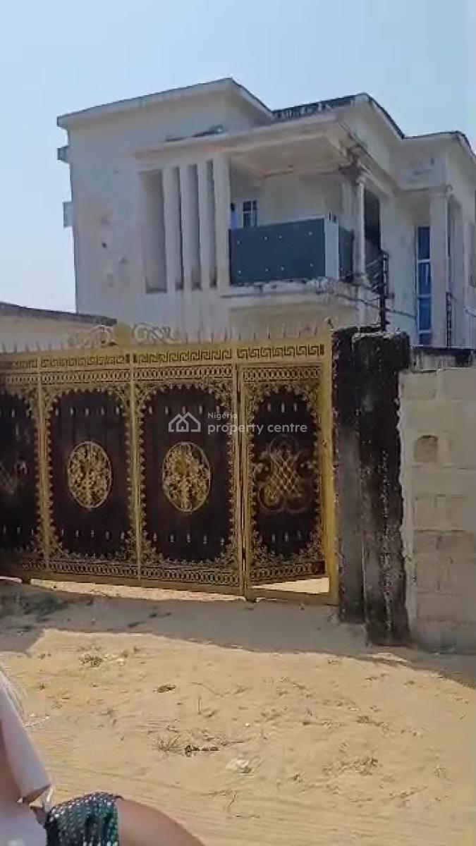 3 Bedroom Duplex with Security House, 2 Units of Miniflat & 1 Stud, Abule Pan Ibeju Lekki Lagos, Ibeju Lekki, Lagos, Detached Duplex for Sale