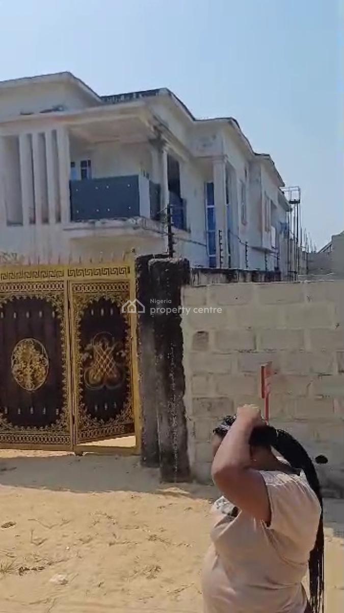 3 Bedroom Duplex with Security House, 2 Units of Miniflat & 1 Stud, Abule Pan Ibeju Lekki Lagos, Ibeju Lekki, Lagos, Detached Duplex for Sale