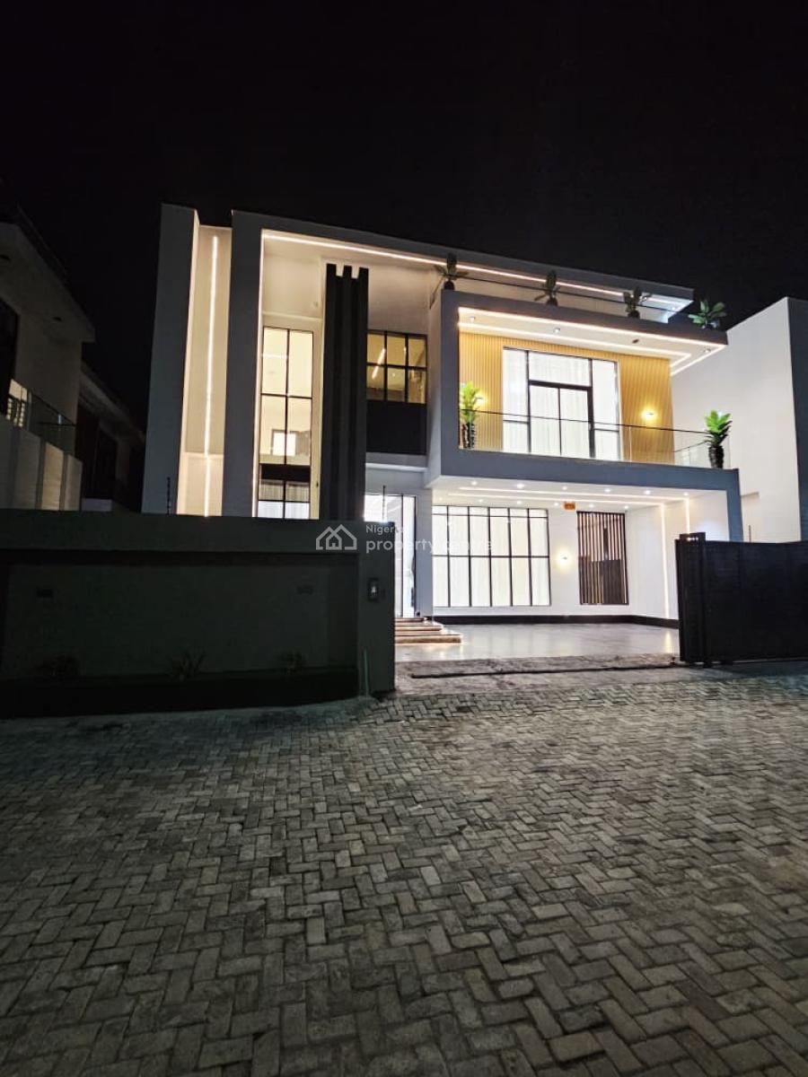 Modern 5 Bedroom Detached Duplex Bq, Hrc Estate, Harris Drive, Lekki, Lagos, Detached Duplex for Sale