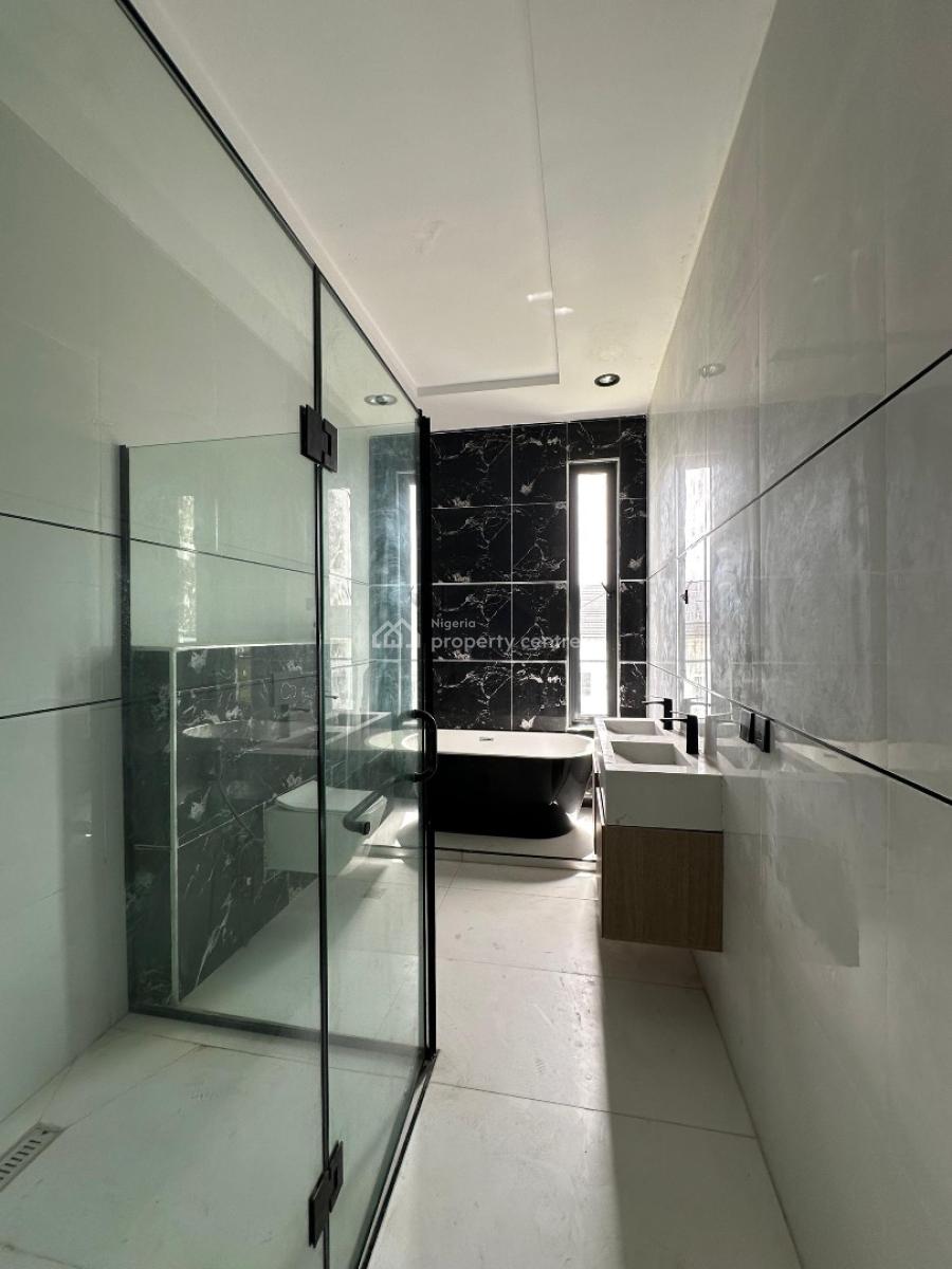 Contemporary 5 Bedroom Semi Detached Duplex with Rooftop Terrace, Cowrie Creek, Ikate, Lekki, Lagos, Semi-detached Duplex for Sale