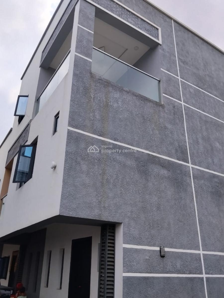 Newly Built 4 Bedroom Terrace Duplex, Estate, Ilupeju, Lagos, Terraced Duplex for Sale