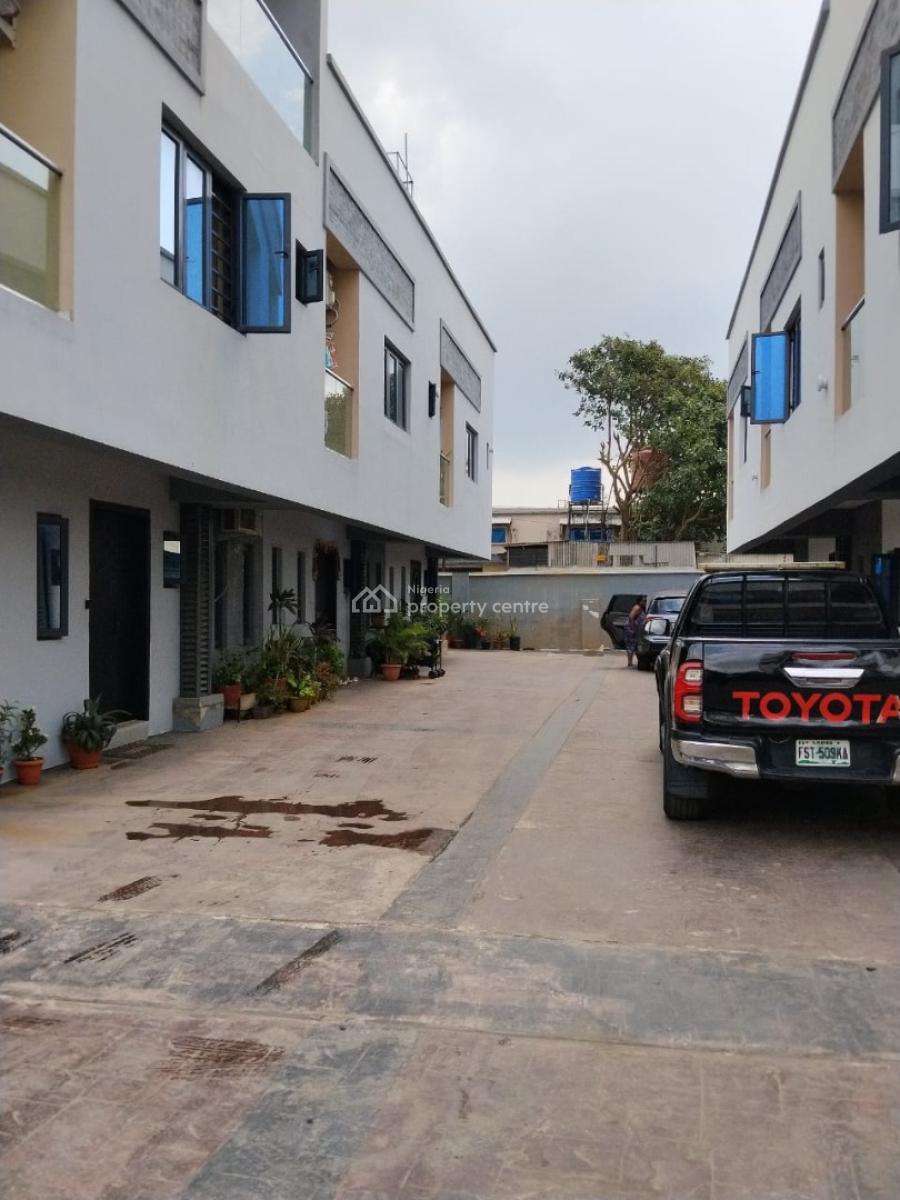 Newly Built 4 Bedroom Terrace Duplex, Estate, Ilupeju, Lagos, Terraced Duplex for Sale