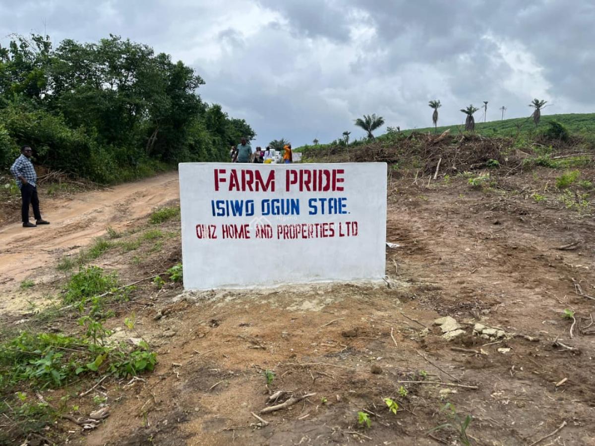 Hot Deal: Dry Farm Land in Fast-growing Area, Farm Pride Isiwo, Ijebu Ode, Ogun, Commercial Land for Sale