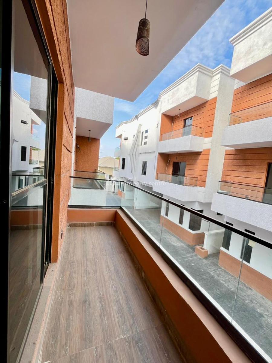 Excellent 4 Bedroom Terrace Duplex with a Bq, Osapa, Lekki, Lagos, Terraced Duplex for Sale