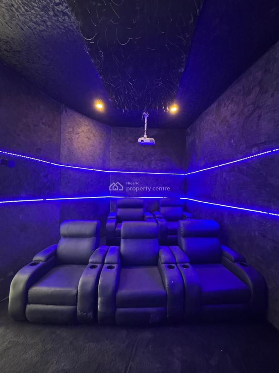 Exclusive 6bedroom Fully Detached Duplex +pool &gym in a Secure Estate, Chevron, Lekki, Lagos, Detached Duplex for Sale