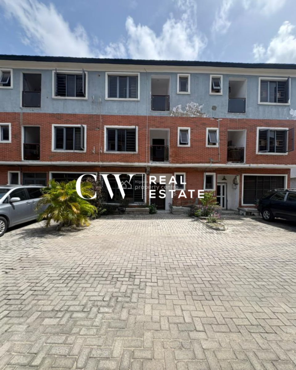 4 Bedroom Terrace with Bq, Lekki, Lagos, Terraced Duplex for Rent