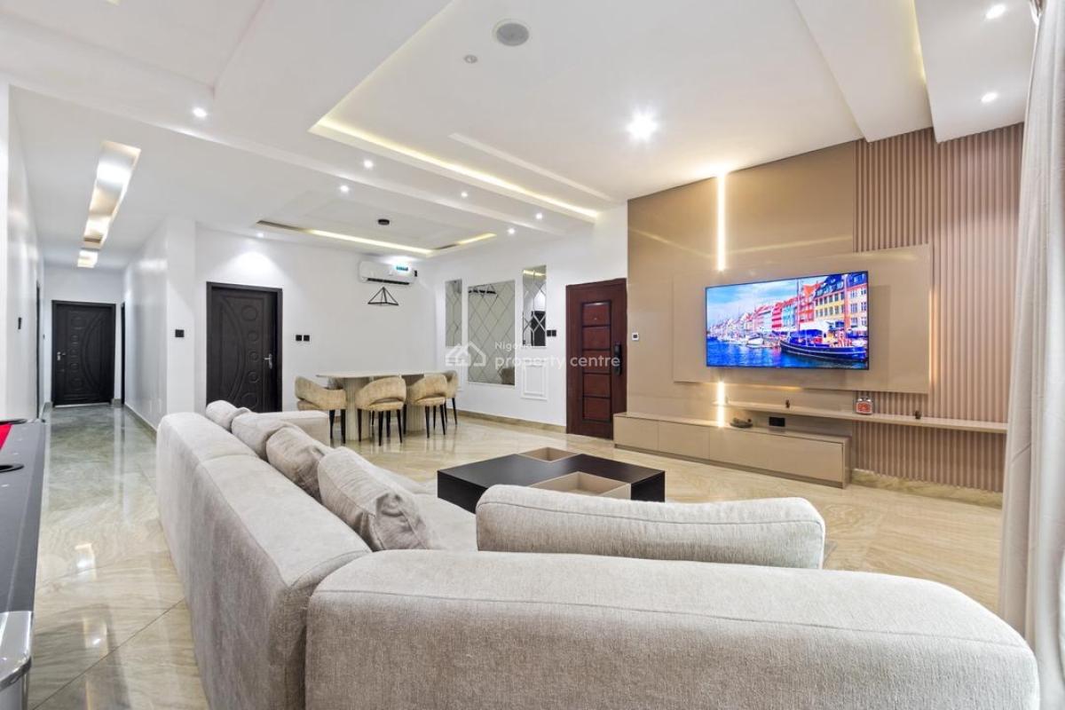 Luxury Furnished 3 Bedrooms Apartment, Parkview, Ikoyi, Lagos, Flat / Apartment for Rent