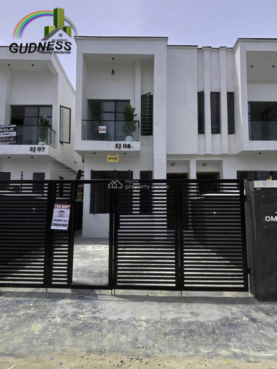 4 Bedroom Duplex with a Bq, Ikota, Lekki, Lagos, Flat / Apartment for Rent