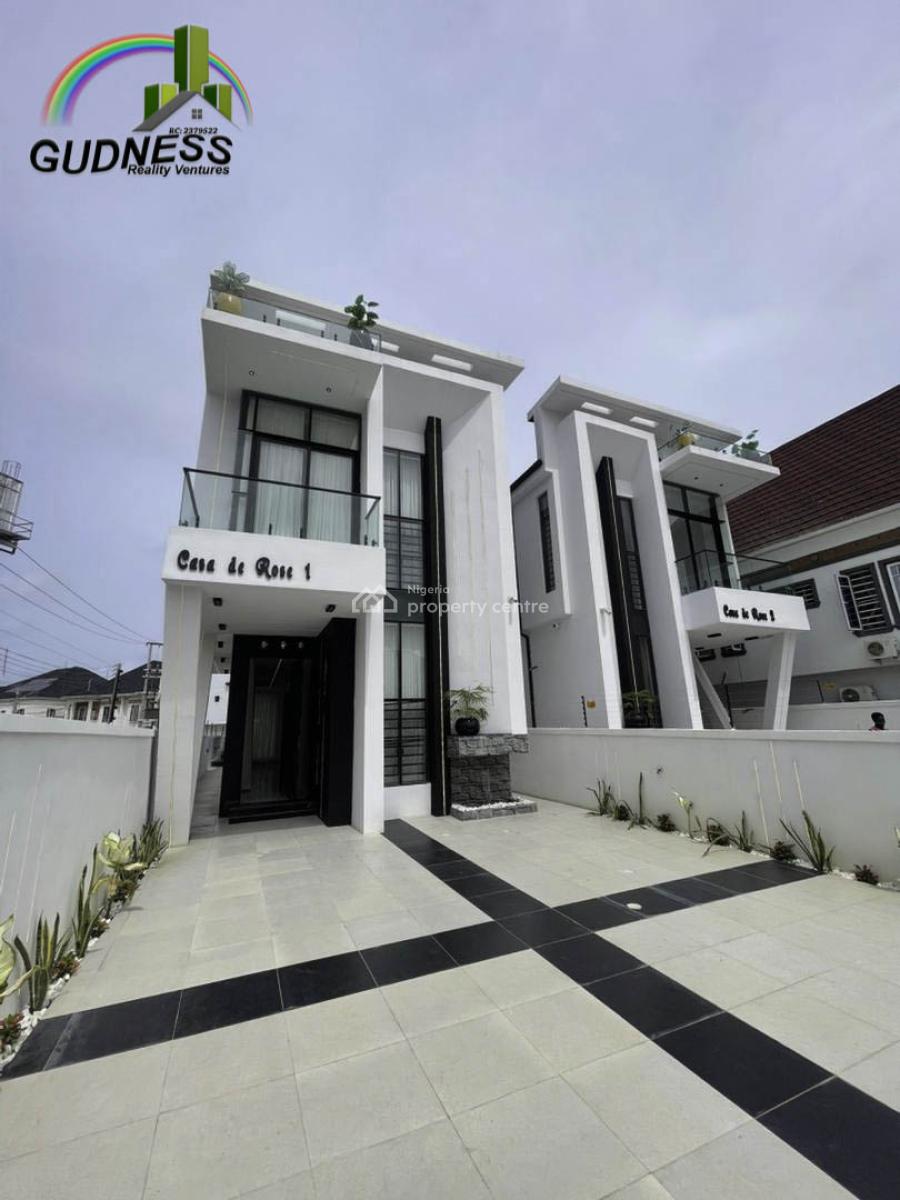 Luxury Built 5 Bedroom Detached Duplex with Boys Quarter, Ikota, Lekki, Lagos, Detached Duplex for Sale