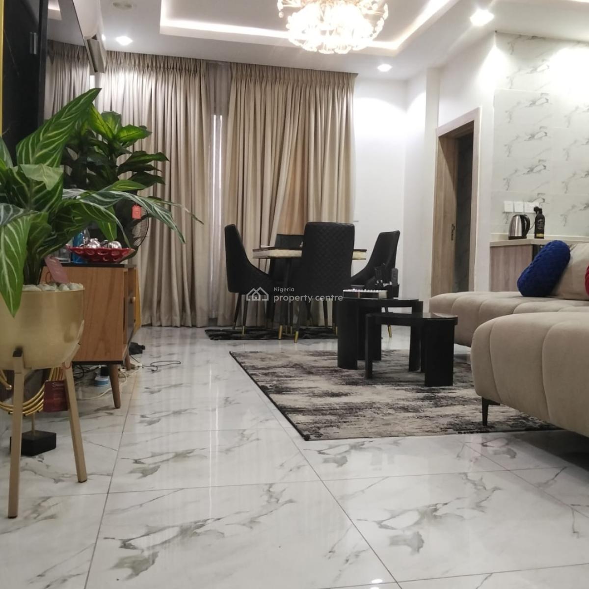 Luxury Furnished 2 Bedroom Service Apartment in a Service Estate, Prewinkle Estate Off Freedom Way, Lekki Phase 1, Lekki, Lagos, Flat / Apartment for Rent
