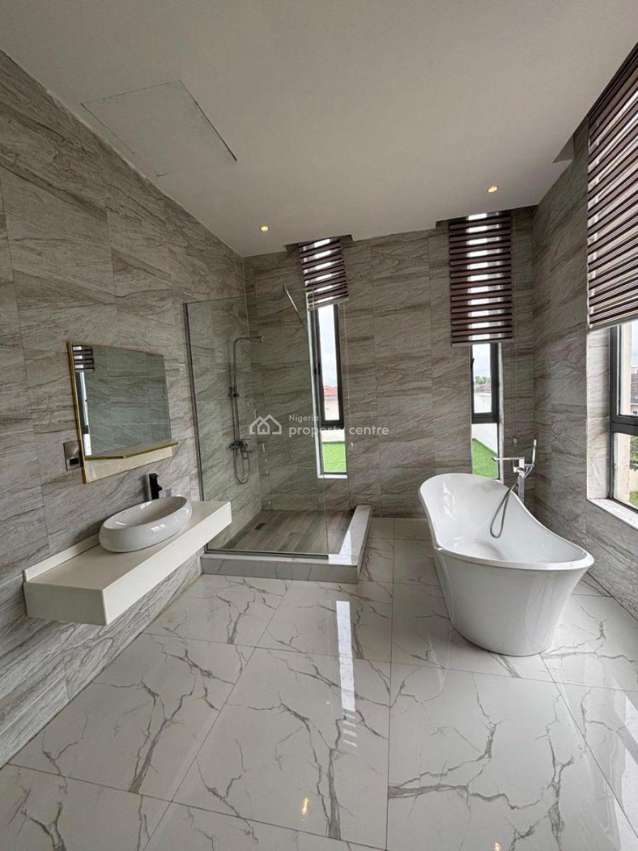 Gorgeous 5bedroom Duplex with a Bq and a Pool Within a Serene Environ, Osapa, Lekki, Lagos, Detached Duplex for Sale