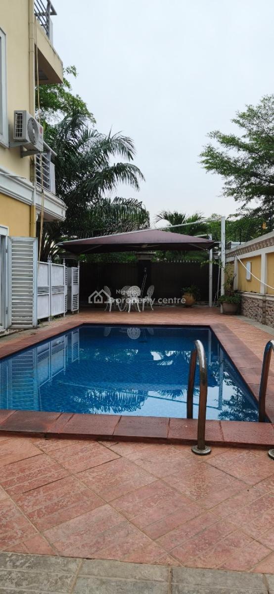 Spacious 4bedroom Fully Serviced Terrace Duplex with Bq, Pool, & Gym, Banana Island, Banana Island, Ikoyi, Lagos, Terraced Duplex for Rent