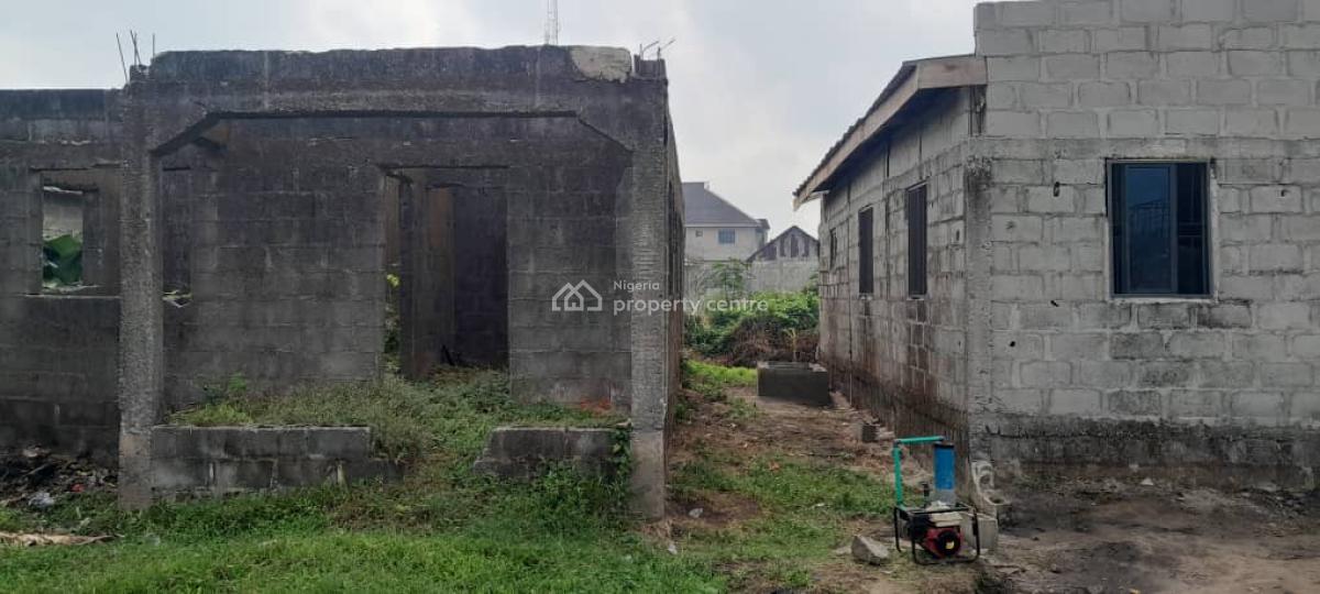 Uncompleted 3bedroom Bungalow with Dinning, Kitchen and Three Toilets, in a Neighborhood Community, Alatise, Ibeju Lekki, Lagos, Residential Land for Sale