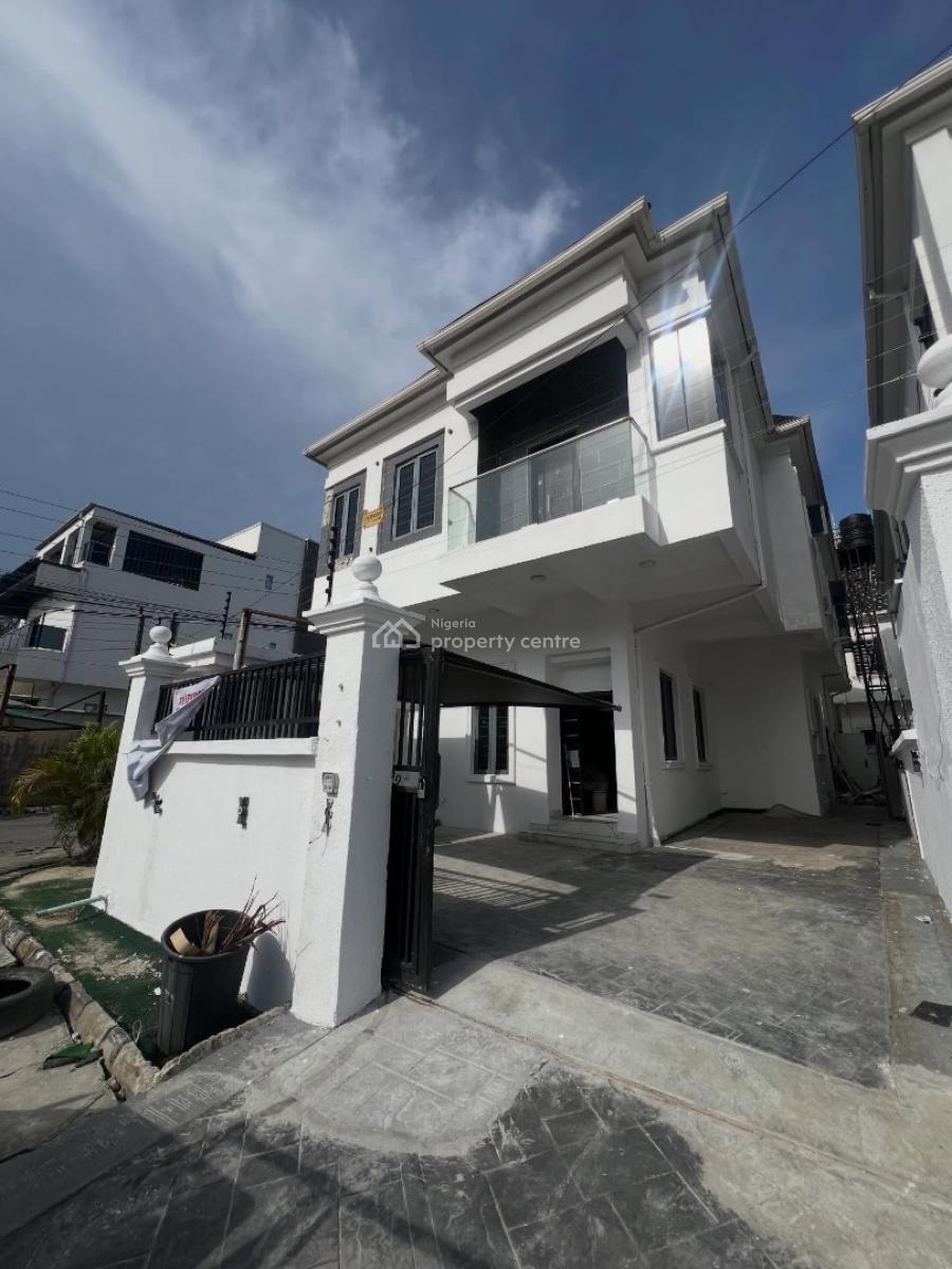 5 Bedroom Semi Detached Duplex with Bq, Chevron, Lekki, Lagos, Semi-detached Duplex for Rent