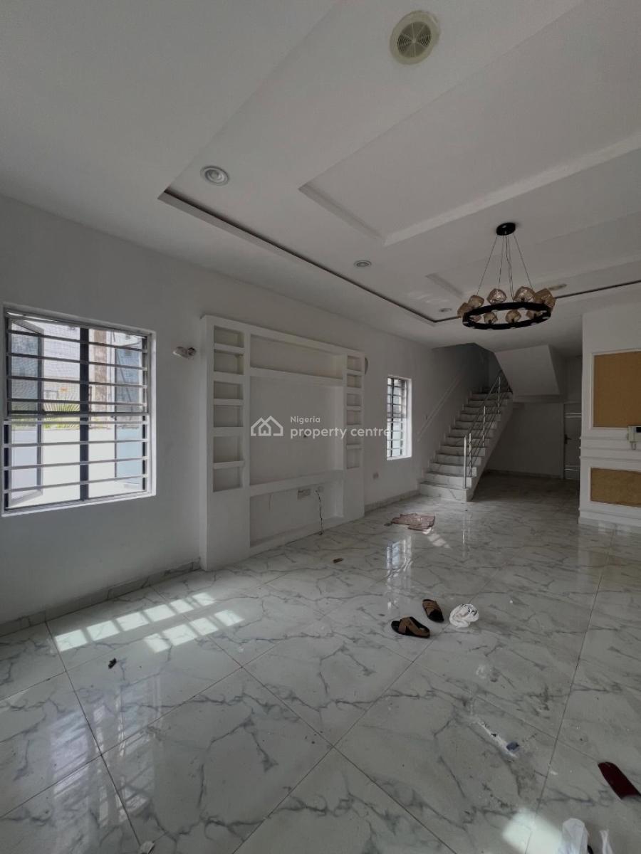 5 Bedroom Semi Detached Duplex with Bq, Chevron, Lekki, Lagos, Semi-detached Duplex for Rent