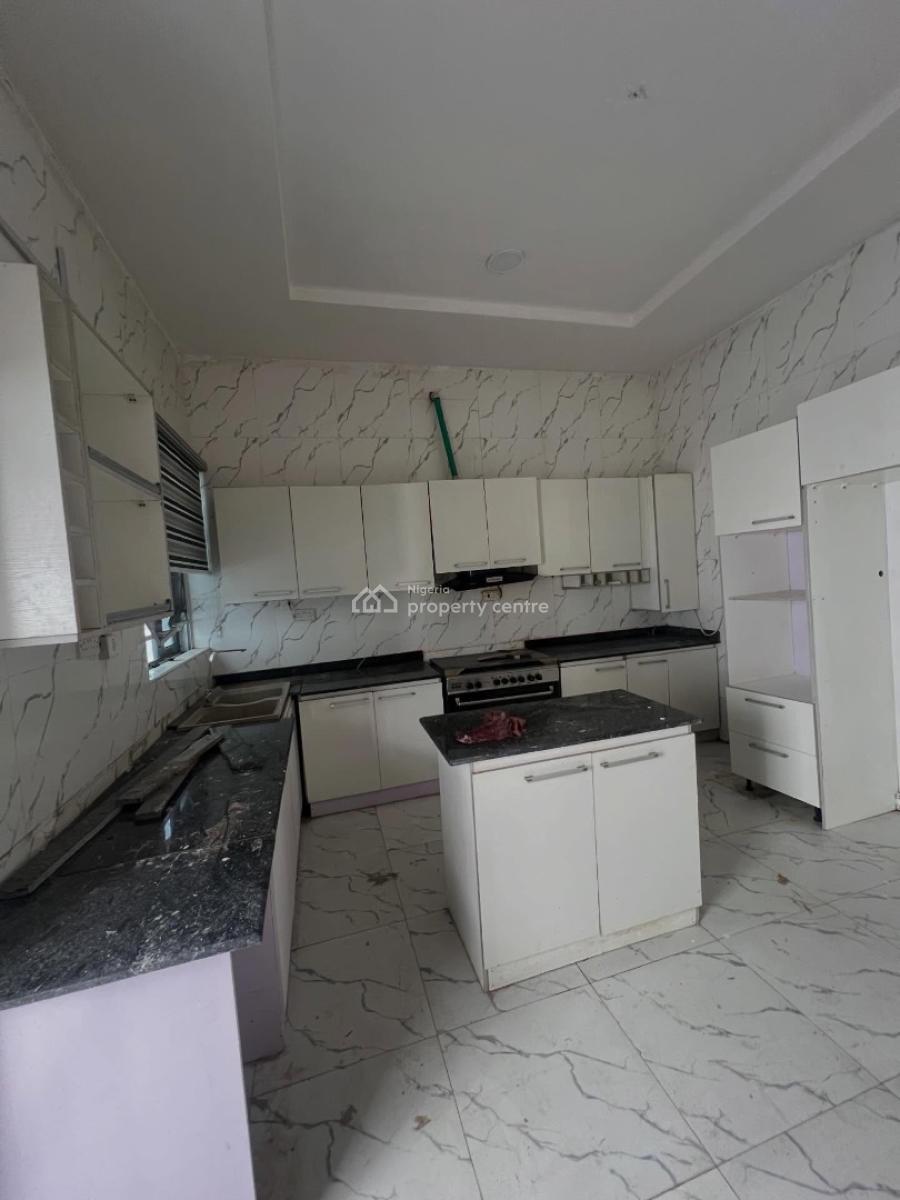 5 Bedroom Semi Detached Duplex with Bq, Chevron, Lekki, Lagos, Semi-detached Duplex for Rent