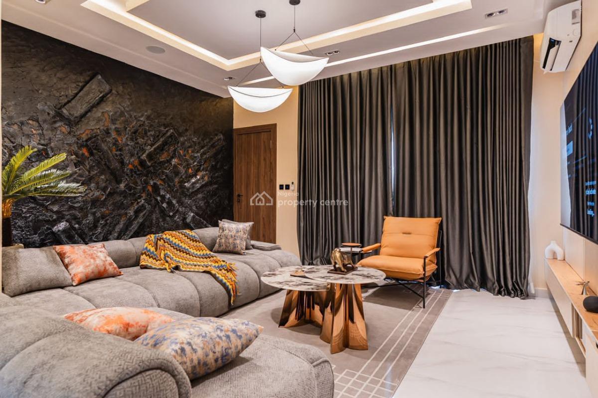 Luxury 2 Bedroom Apartment with Housekeeping and Indoor, Alexa,starlink,elevator,ps5 ,automated Curtains, Lekki Phase 1, Lekki, Lagos, Flat / Apartment Short Let