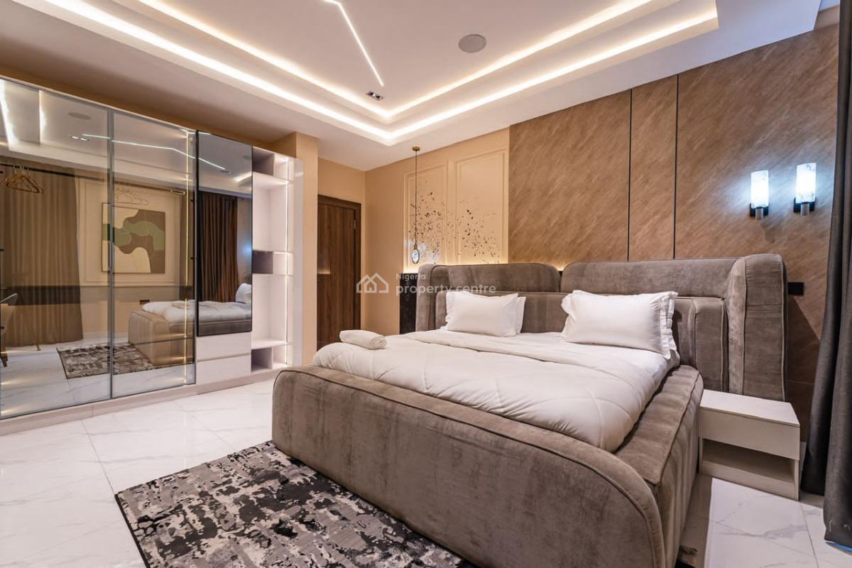 Luxury 2 Bedroom Apartment with Housekeeping and Indoor, Alexa,starlink,elevator,ps5 ,automated Curtains, Lekki Phase 1, Lekki, Lagos, Flat / Apartment Short Let