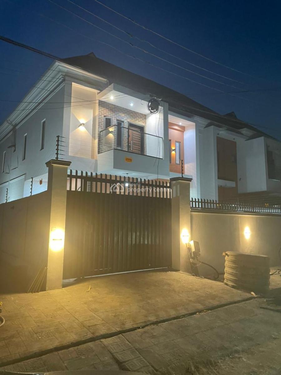 Exquisitely Built 4 Bedroom Semi-detached Duplex with a Bq in a Safe, Gra Phase 1, Magodo, Lagos, Semi-detached Duplex for Sale