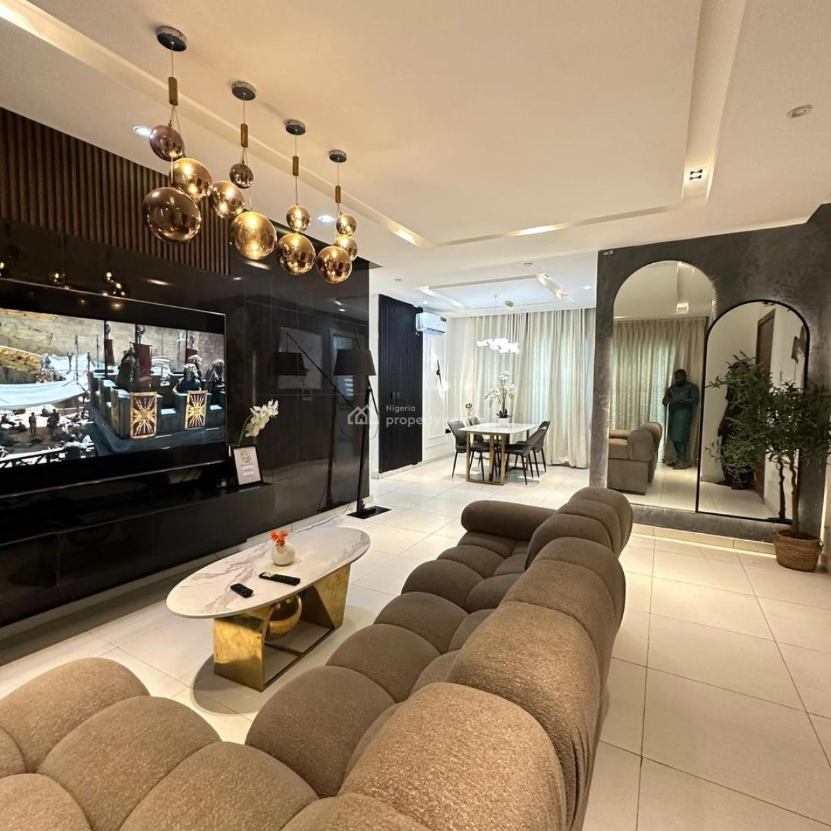 Spacious 2 Bedroom Apartment Fully  Furnished, Ikate, Lekki, Lagos, Block of Flats for Sale