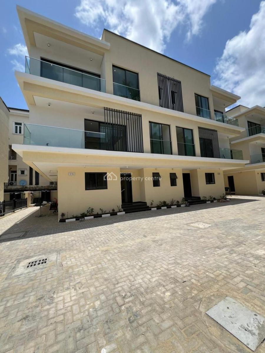 Beautiful 4 Bedroom Luxury Semi  Detached Duplex Home with Swimming Po, in Secured Serene Area of Ikoyi Lagos, Old Ikoyi, Ikoyi, Lagos, Semi-detached Duplex for Sale