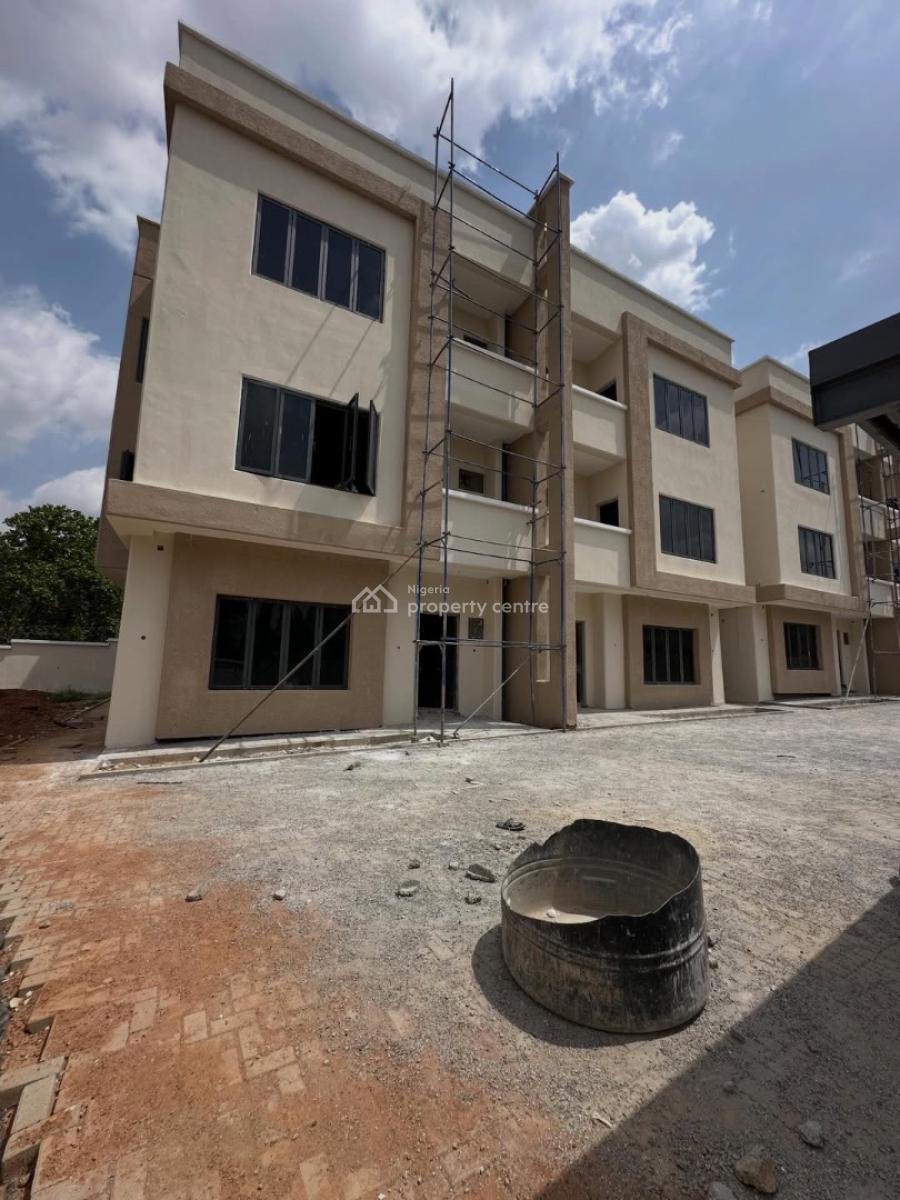 Pristine 4 Bedroom Terrace Duplex with a Bq (delivered Finished), Jabi, Abuja, Terraced Duplex for Sale