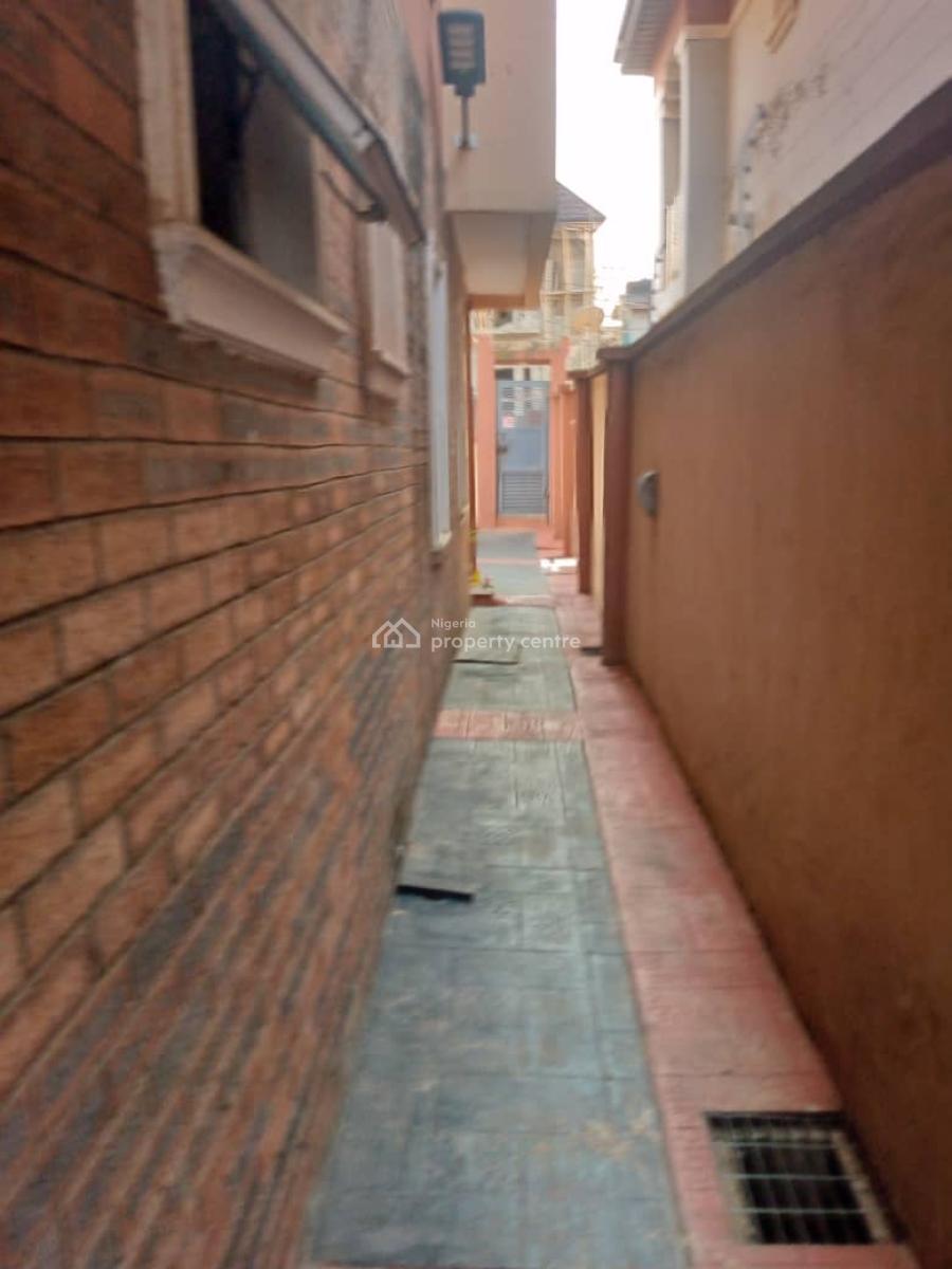 Lovely 2 Bedroom Flat with P.o.p, Ogba, Ikeja, Lagos, Flat / Apartment for Rent