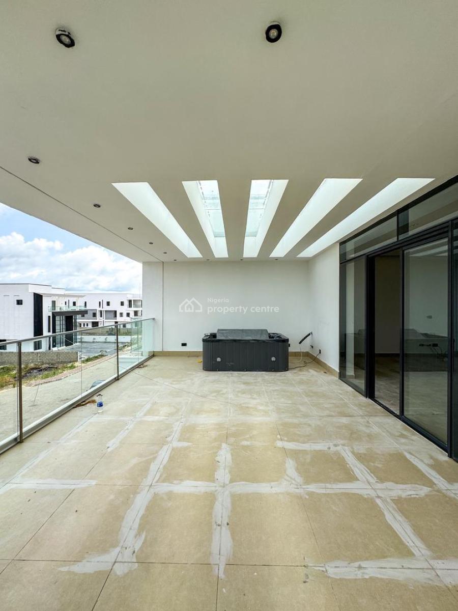 Elegant Spacious 5bedroom Semi Detached +gym &pool in a Secure Estate, Ikate, Lekki, Lagos, Semi-detached Duplex for Sale