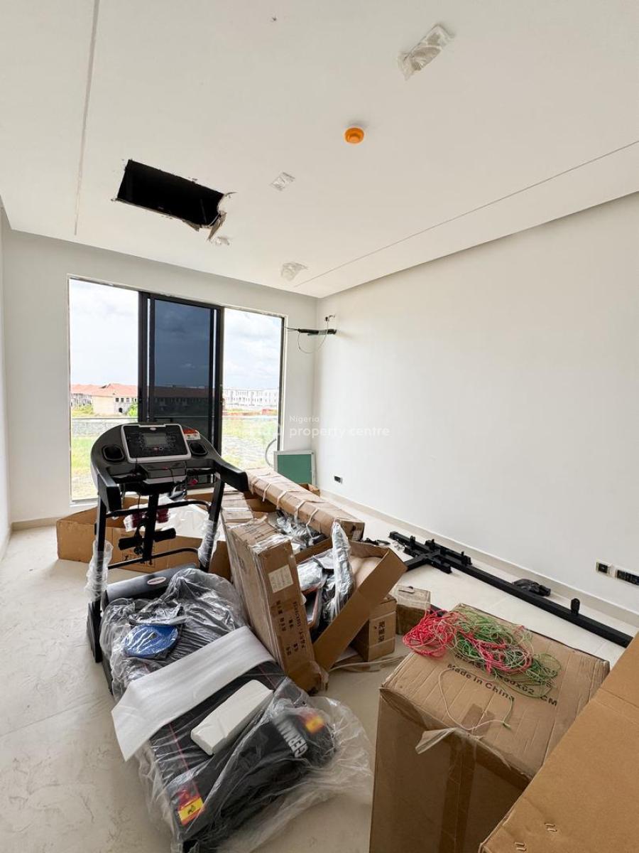 Elegant Spacious 5bedroom Semi Detached +gym &pool in a Secure Estate, Ikate, Lekki, Lagos, Semi-detached Duplex for Sale