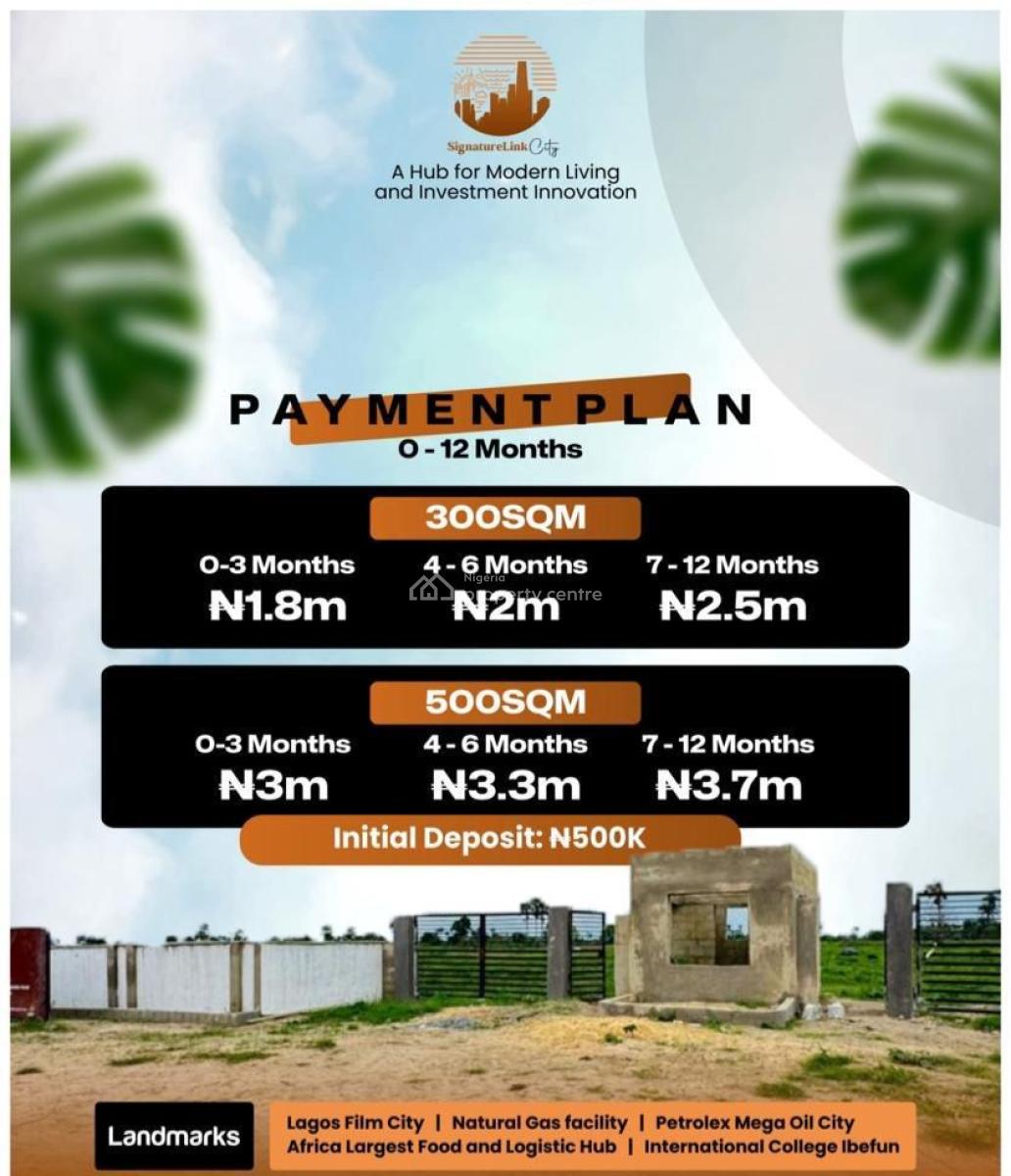 Secure Your Space in One of The Fastest Growing Residence, Ilado , Off Omu Epe - Ikorodu Road, Ikorodu, Lagos, Mixed-use Land for Sale