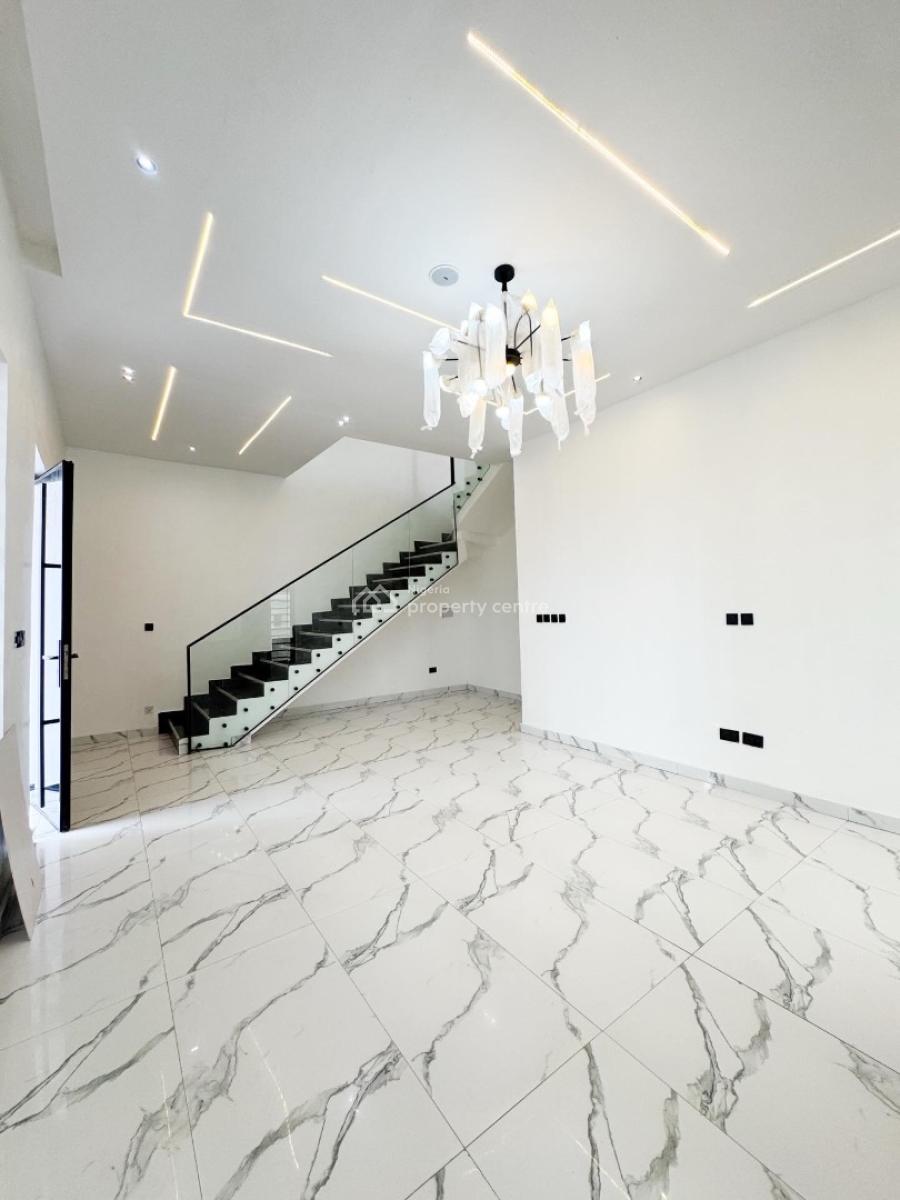 4 Bedroom Semi Detached Duplex with Bq, 4 Bedroom Duplex in a Secured Estate, Ajah, Lagos, Semi-detached Duplex for Sale