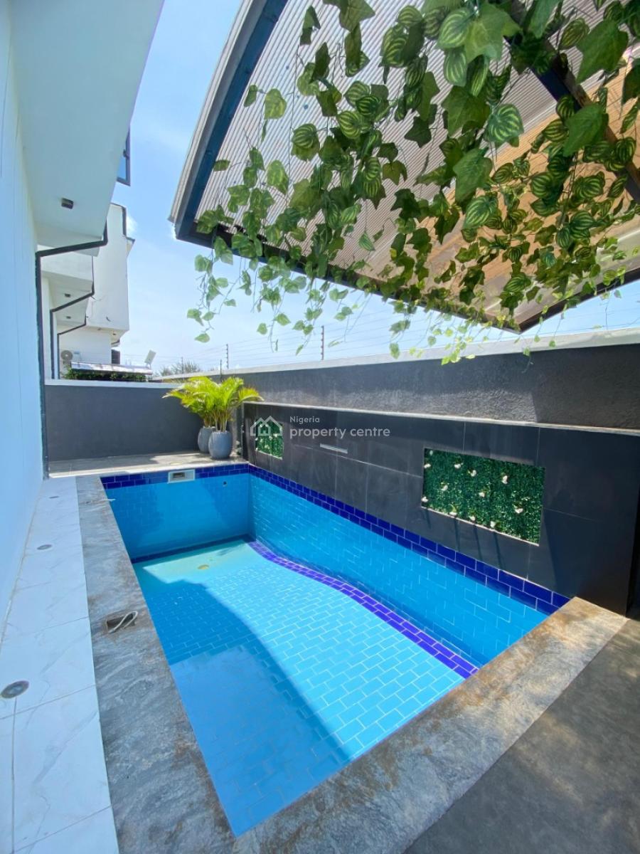 5bedroom Fully Detached Duplex with Bq and Swimming Pool in an Estate., Orchid Road, Lekki, Lagos, Detached Duplex for Sale