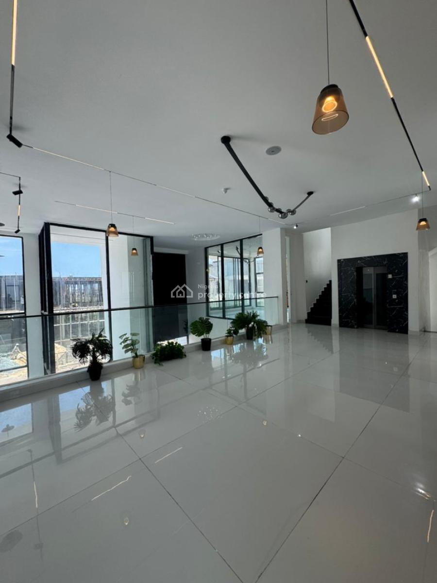 Newly Built 5-bedroom Smart Waterfront Mansion with Bq L, Osapa, Lekki, Lagos, House for Sale
