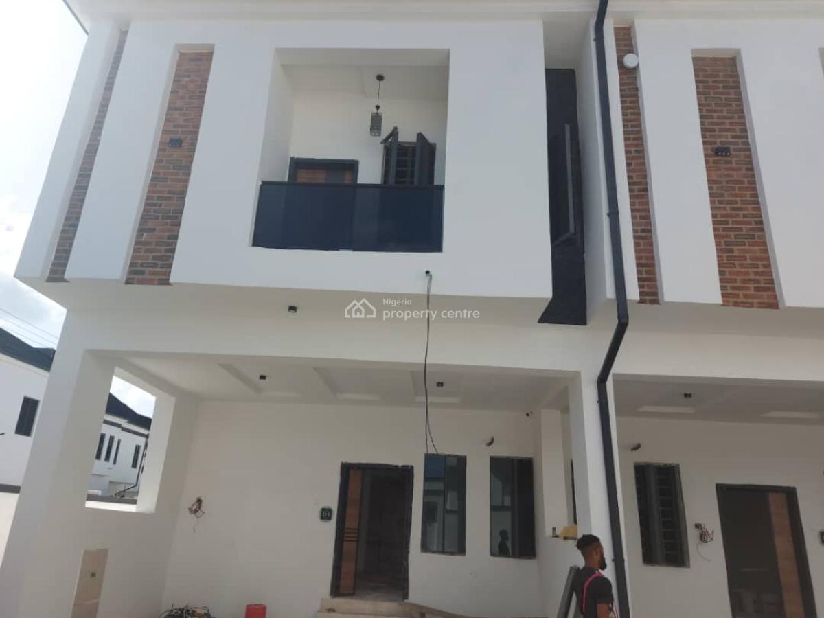 4 Bedroom Terrace Duplex with Swimming Pool and Gym, Princestone  View Estate, Harris Drive, Vgc, Lekki, Lagos, Terraced Duplex for Rent