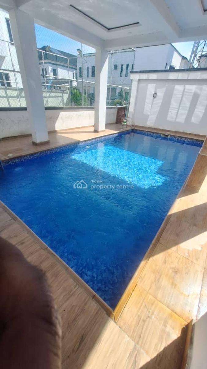 4 Bedroom Terrace Duplex with Swimming Pool and Gym, Princestone  View Estate, Harris Drive, Vgc, Lekki, Lagos, Terraced Duplex for Rent