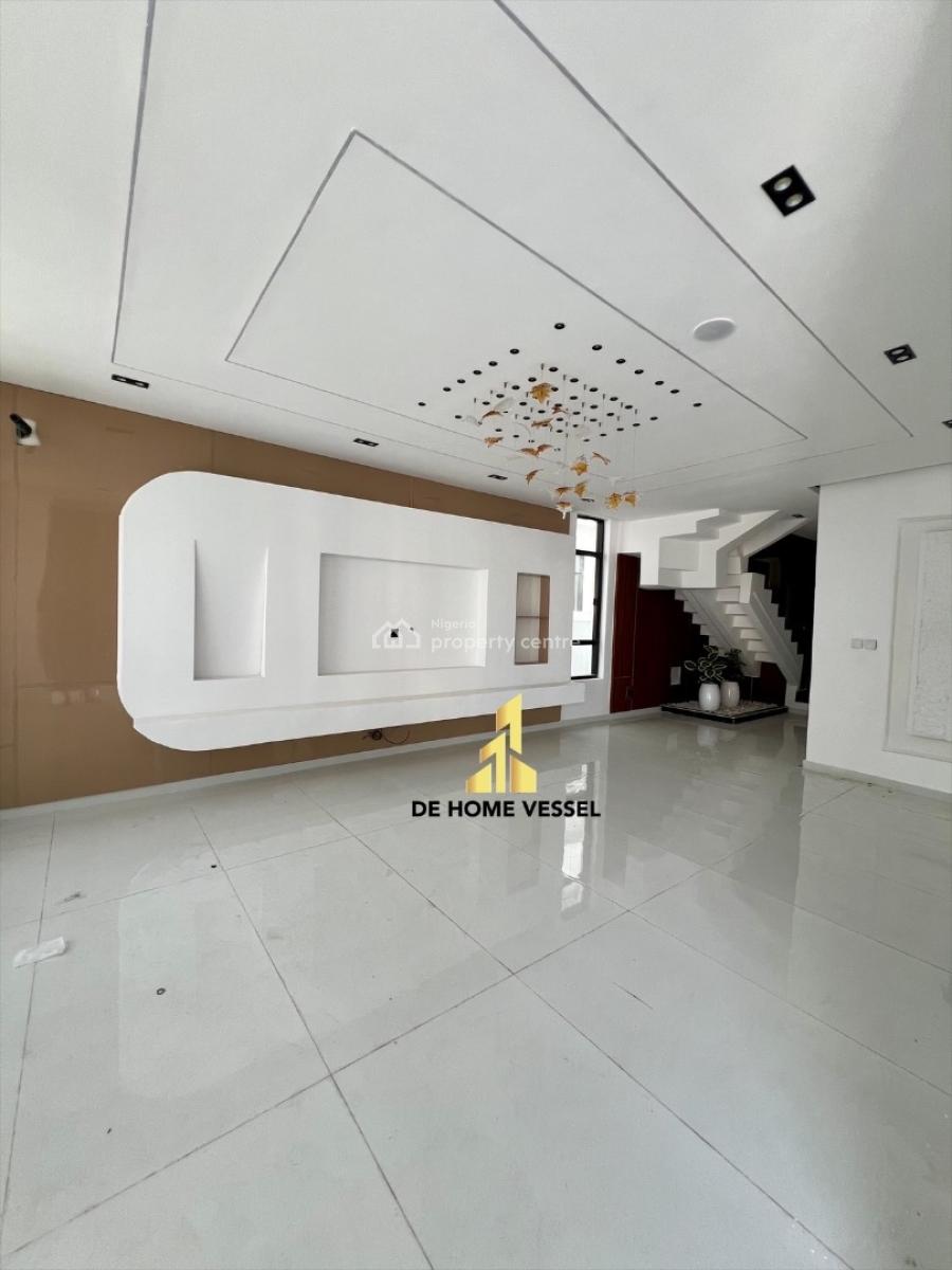 Decently Built 5 Bed Luxury Fully Detached Home, Chevron, Lekki, Lagos, Detached Duplex for Sale