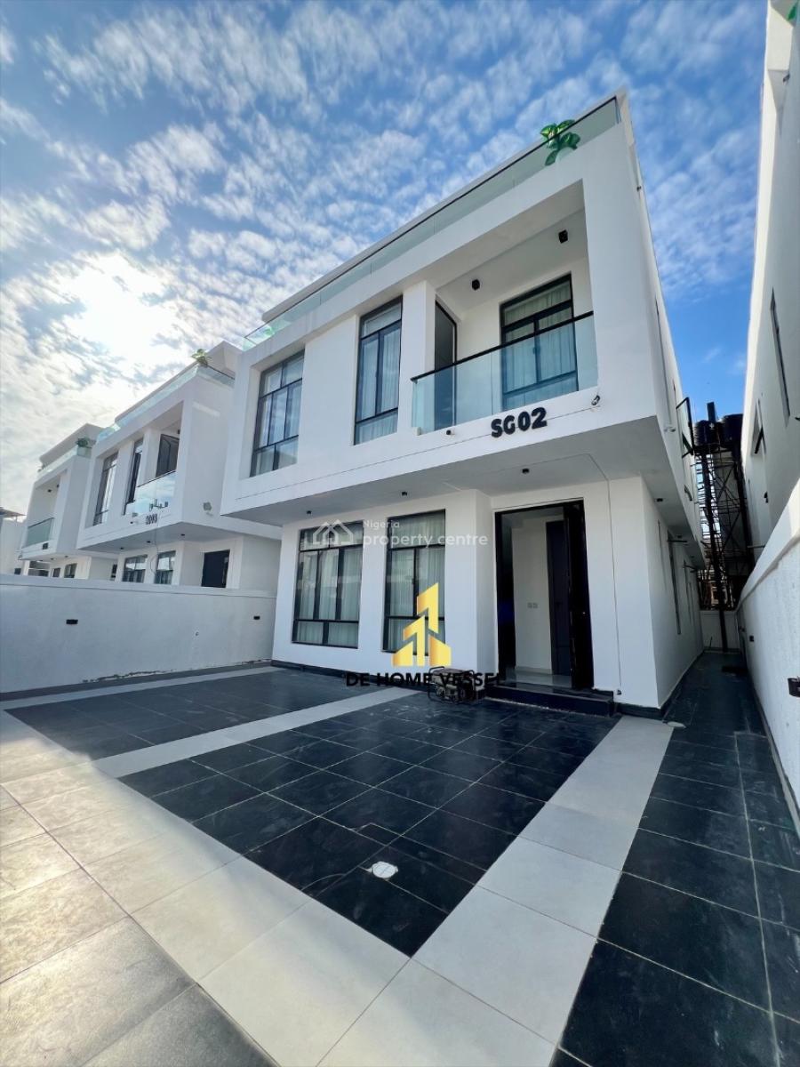 Decently Built 5 Bed Luxury Fully Detached Home, Chevron, Lekki, Lagos, Detached Duplex for Sale