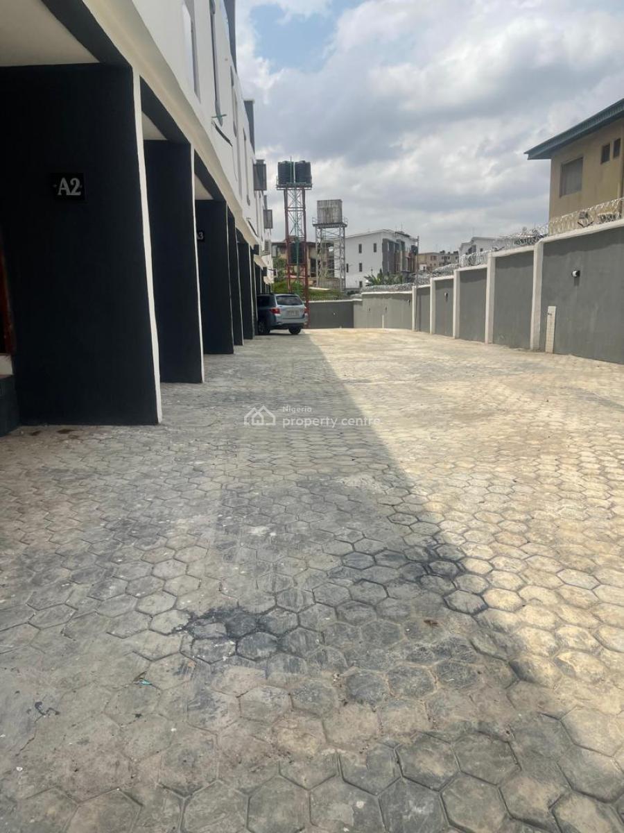 Newly Built 4 Bedrooms Terrace House with 1 Room Service Quarter, Morgan Estate, Ojodu, Lagos, Terraced Duplex for Rent
