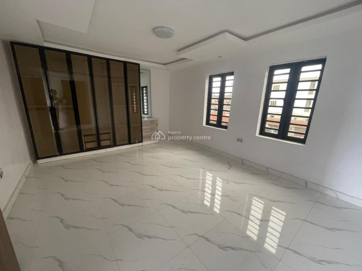 Newly Built 4 Bedrooms Terrace House with 1 Room Service Quarter, Morgan Estate, Ojodu, Lagos, Terraced Duplex for Rent
