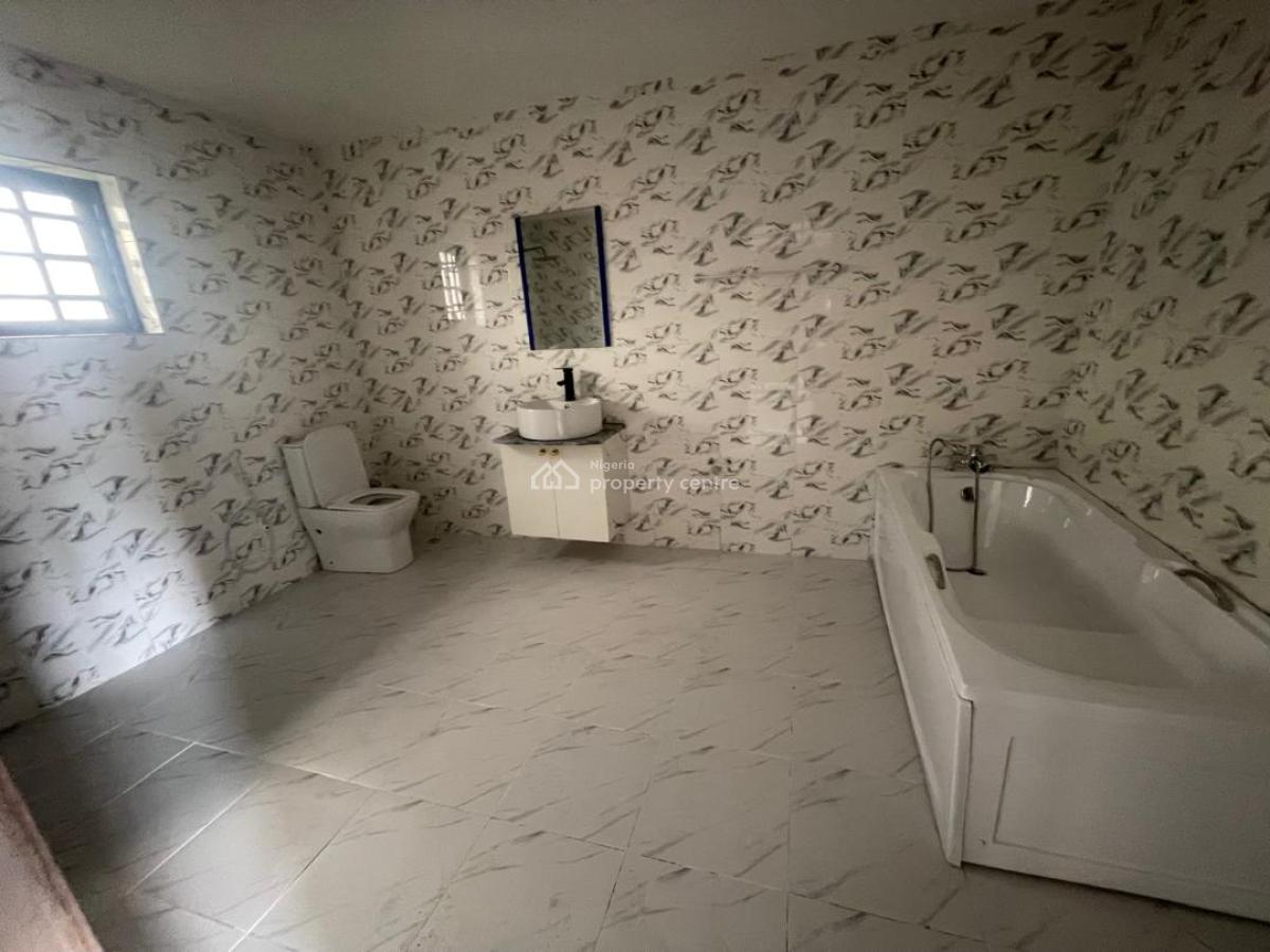 Newly Built 4 Bedrooms Terrace House with 1 Room Service Quarter, Morgan Estate, Ojodu, Lagos, Terraced Duplex for Rent