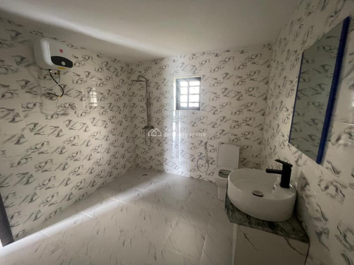 Newly Built 4 Bedrooms Terrace House with 1 Room Service Quarter, Morgan Estate, Ojodu, Lagos, Terraced Duplex for Rent